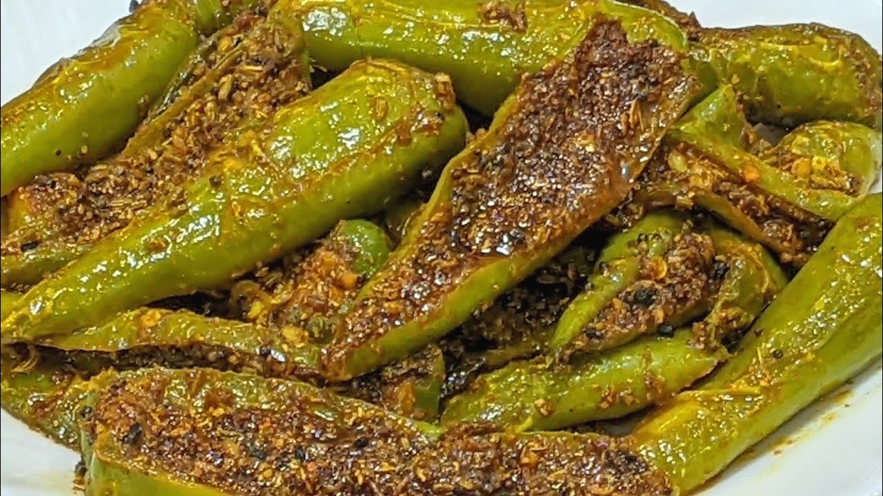 मिर्च फ्राई इस तरह बनायेंगे तो बिना भूख के इस हरी मिर्च से चार-चार रोटी खा जायेंगे| Green Chilli Fry