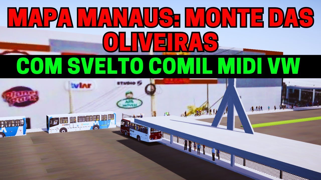 🔴Gameplay Mapa Manaus: Monte das Oliveiras Linha A301 | Proton Bus Simulator | Mods | Simulador