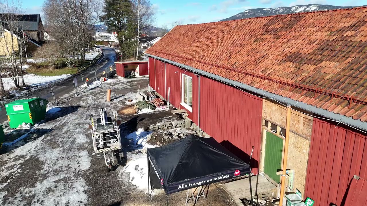 Renovation of Henrik Ibsen Museum in Skien.