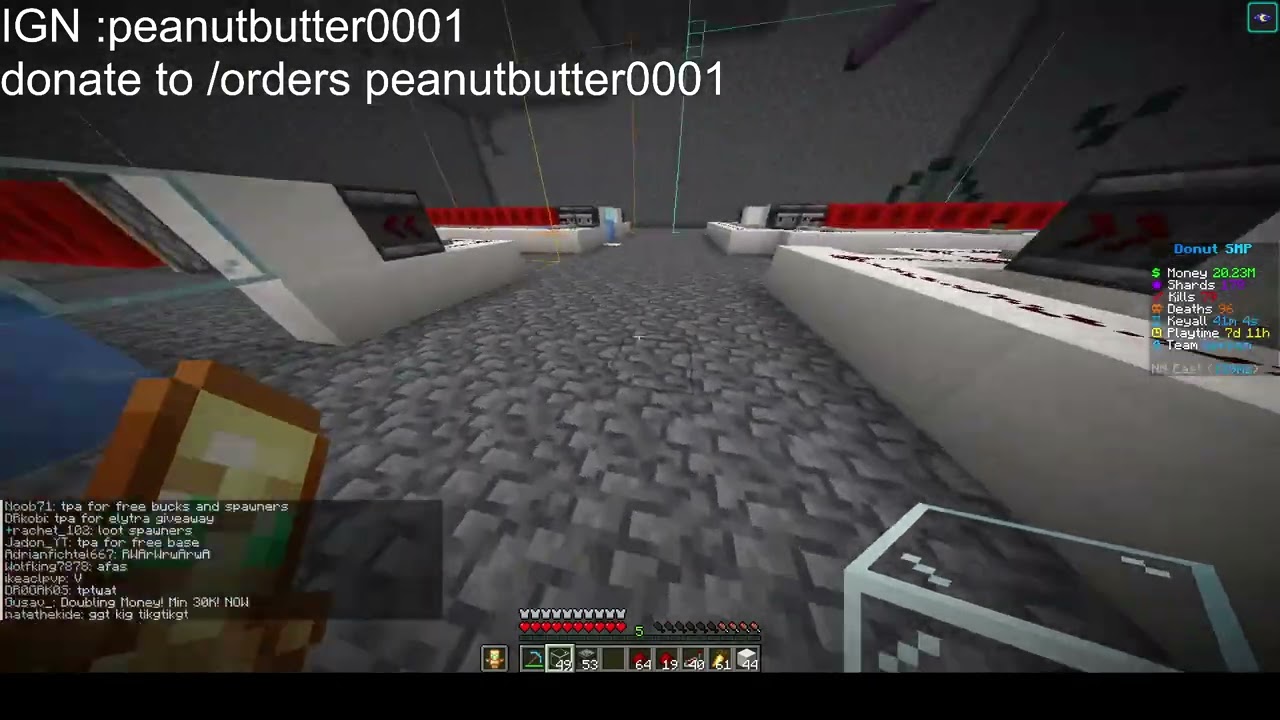 Copy of building a new base since old one got raided on donutsmp