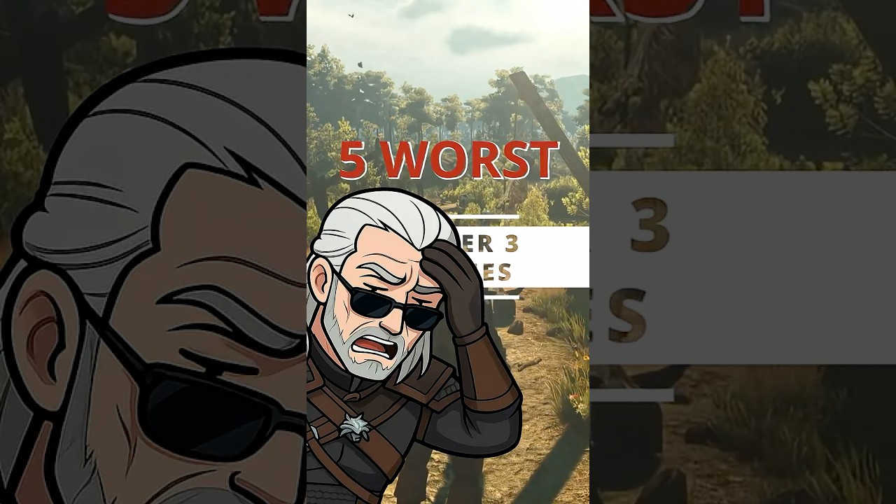 Ranking THE WORST Witcher 3 trophies. #5 #witcher3 #gaming #gamers #playstationtrophy