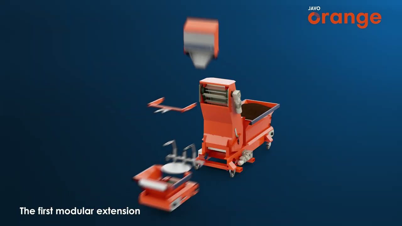 Javo introduces Javo Orange: a new modular standard in pot plant production automation