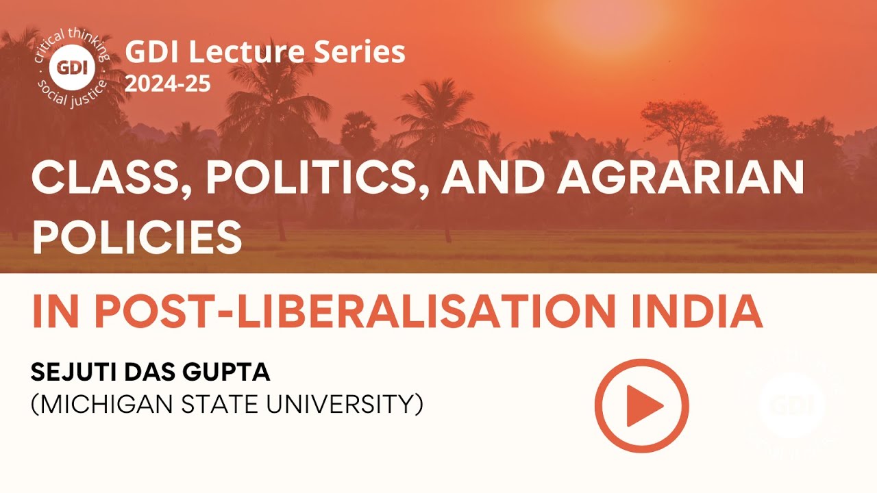 Class, Politics, and Agrarian Policies in Post-Liberalisation India