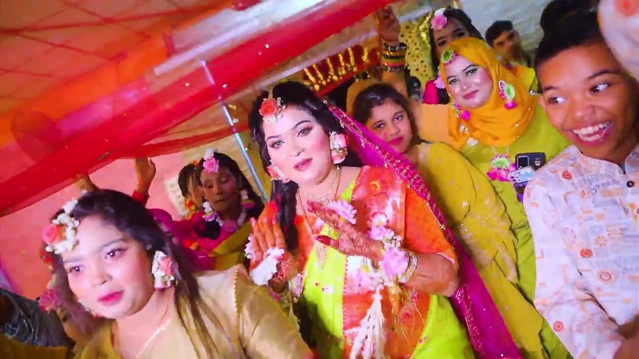 Sohidul & Pinky Gaye Holud 