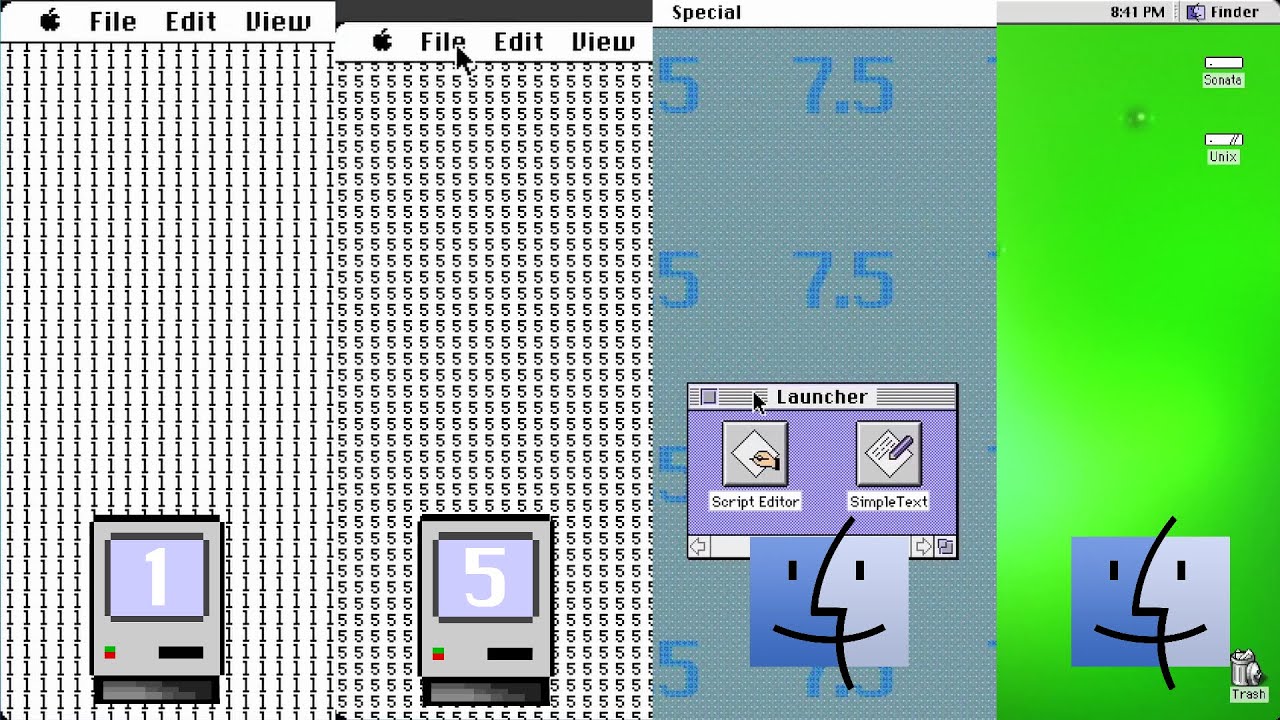 Evolution of Classic Mac OS