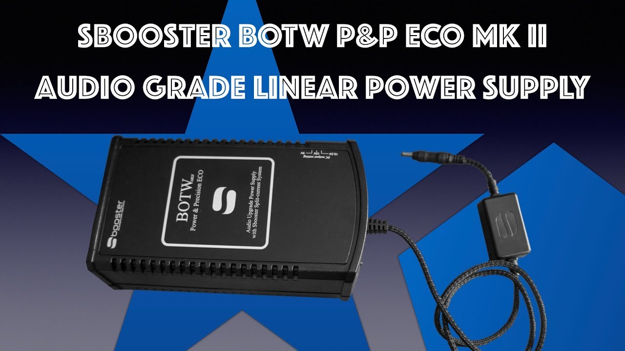 Линейный блок питания sBooster BOTW Power & Precision Eco MK II