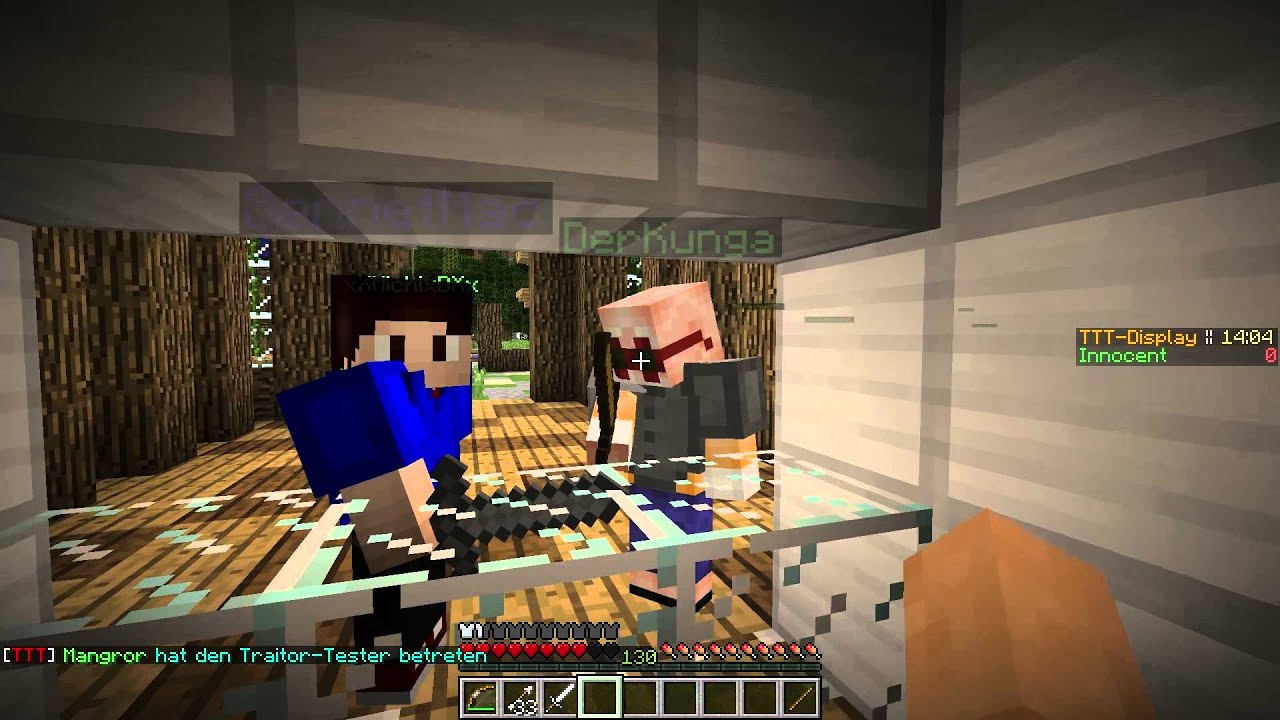 MINECRAFT MINIGAMES | Trouble in Minecraft | DerKunga & Jaybee