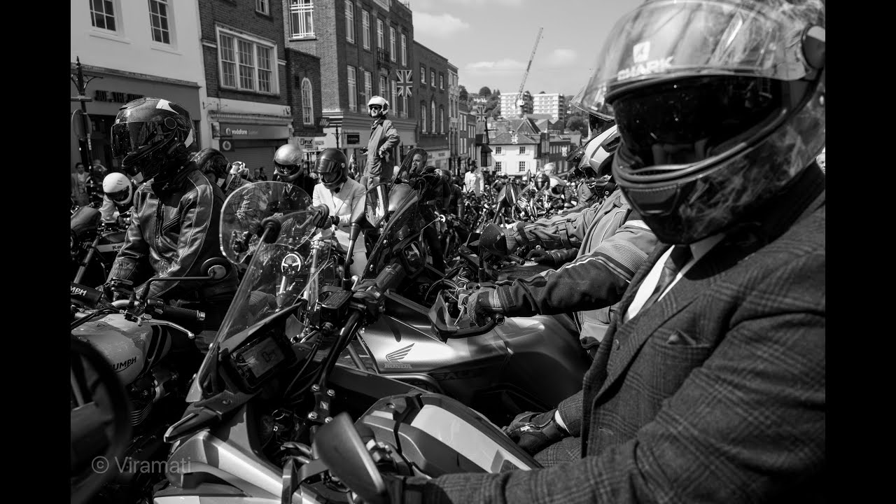 Distinguished Gentleman's Ride 2025. Leica Q2 Monochrom