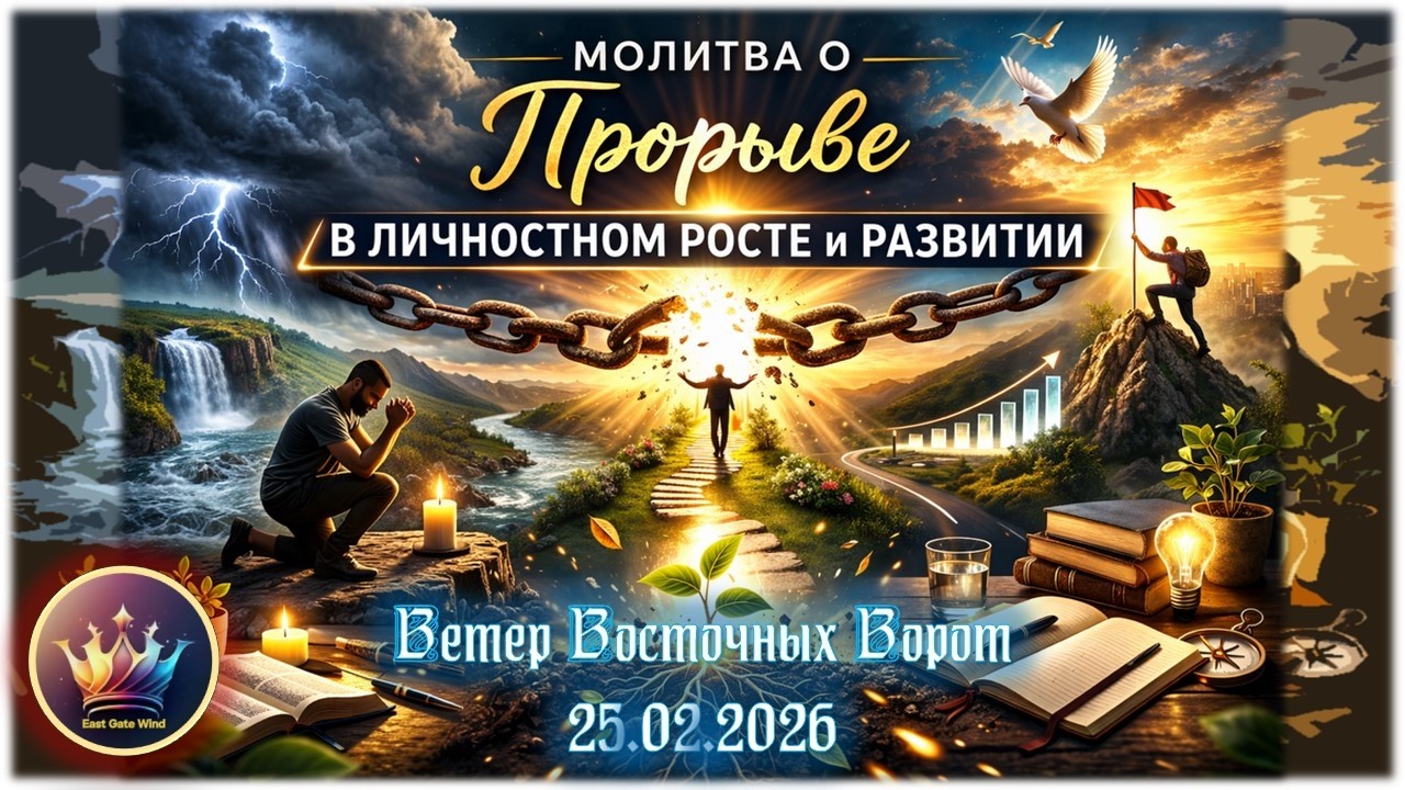 👑🛐🌱 Молитва о Прорыве в Личностном Росте и Развитии 🌱🛐👑