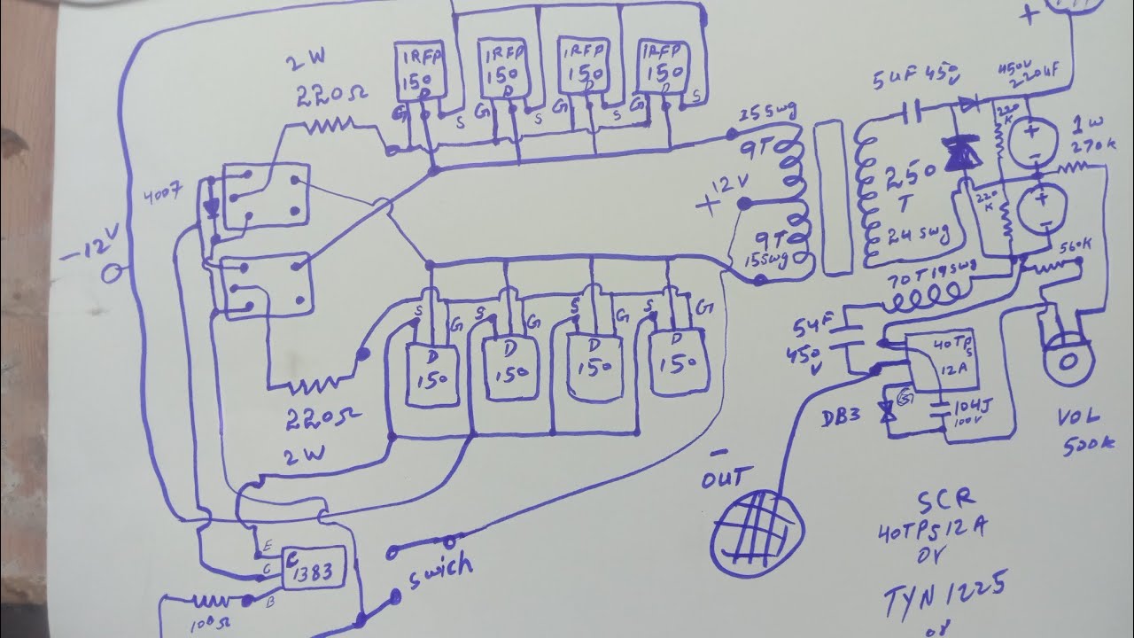 How to make  electric fish shock with diagram