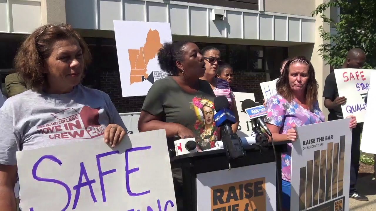Rhode Island Workers Demand Justice in Nursing Homes