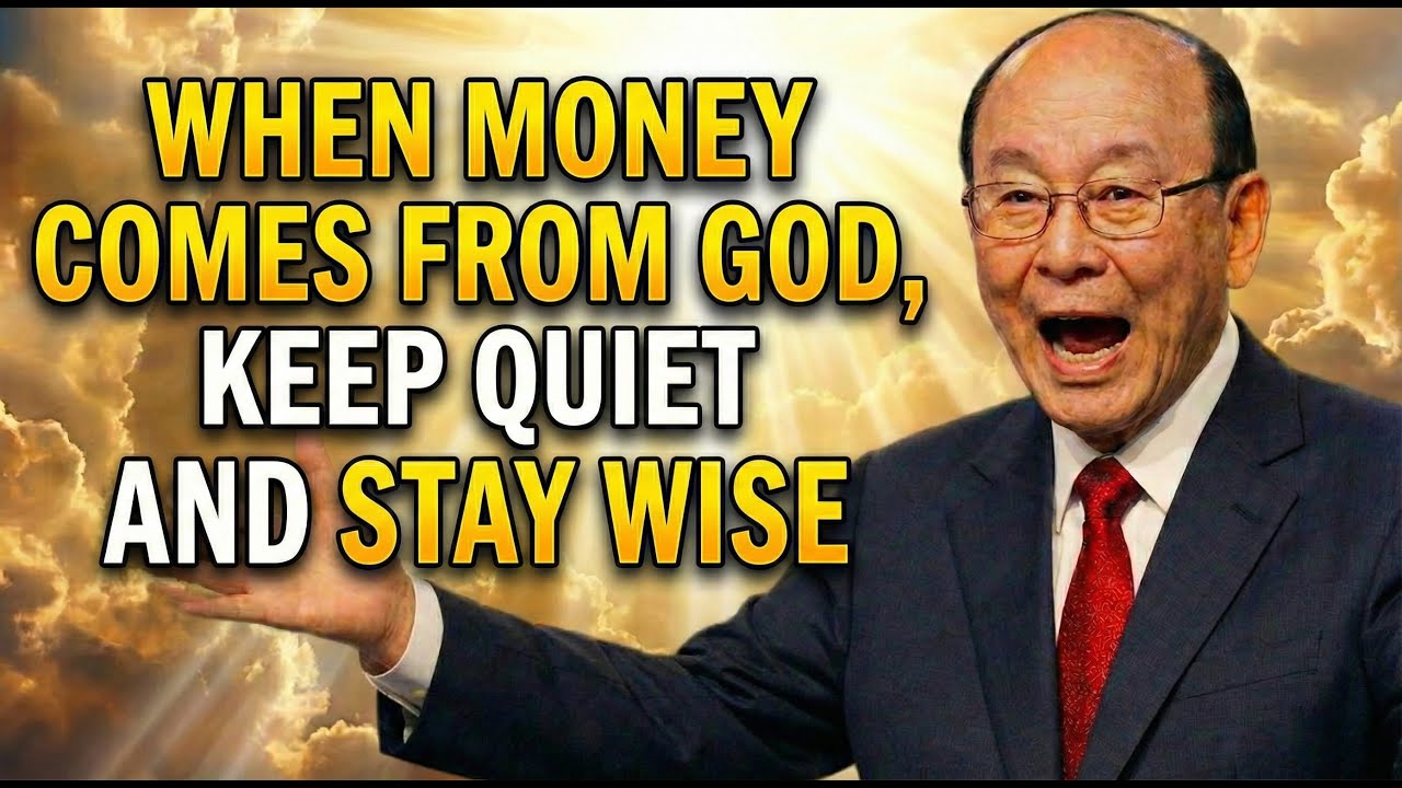 When Money Comes from God, Keep Quiet and Stay Wise | Dr David Yongi Cho