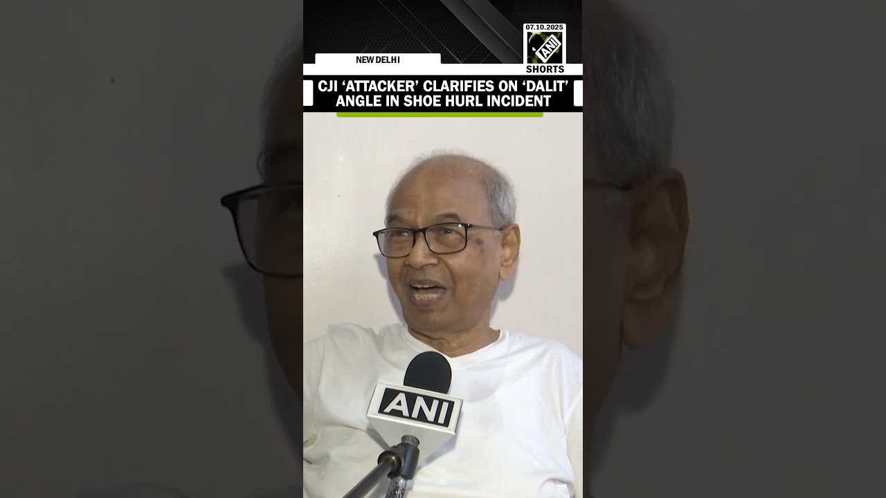&ldquo;There is no Dalit connection&hellip;&rdquo; CJI Gavai &lsquo;attacker&rsquo; clarifies on Dalit angle in shoe hurl incident