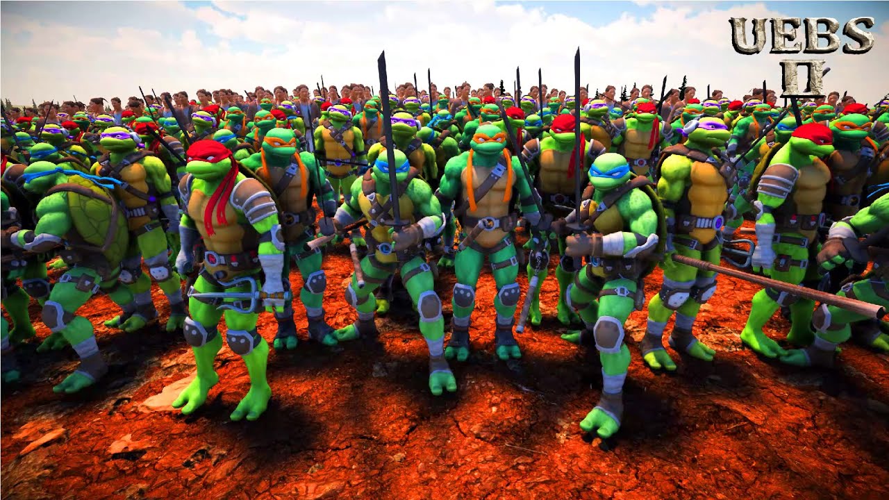 Epic Showdown: Jedi Knights and Ninja Turtles vs Massive Anubis | Ultimate Epic Battle Simulator 2