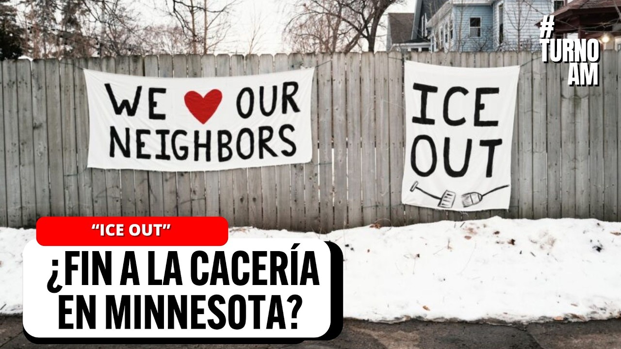 ¿TRUMP retrocede? EE.UU. retira a ICE en MINNESOTA tras redadas, muertes y protestas masivas