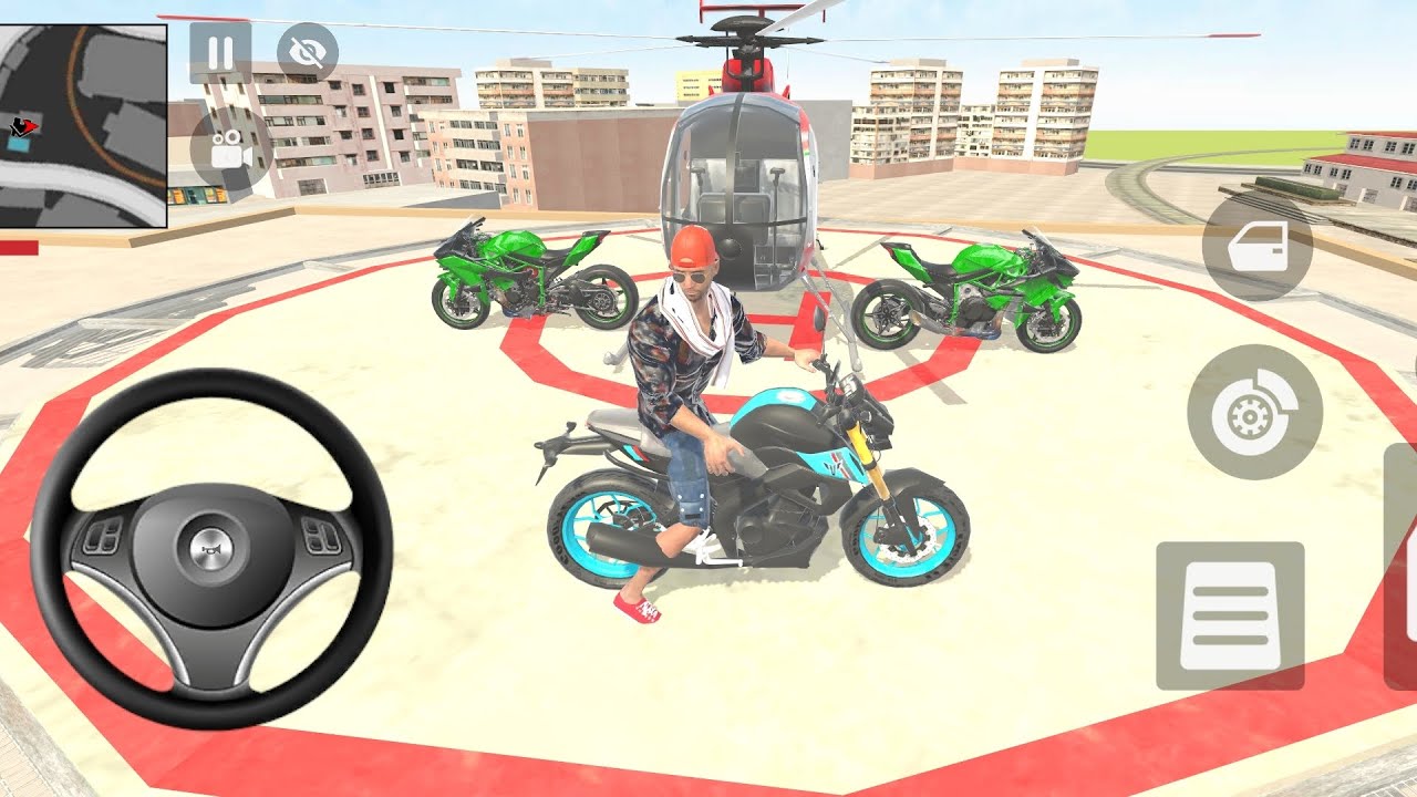 🎮 Franklin Order by 2️⃣ Kawasaki Ninja H2r and 1️⃣ Modified Mt15 Bike 💥 in Indian 🇮🇳 Bike Simulator 