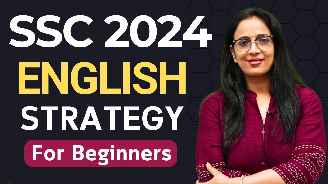 Complete English Strategy For Beginners 2024|SSC CGL, CHSL, GD, MTS, STENO, CPO, PHASE EXAM|Rani Mam