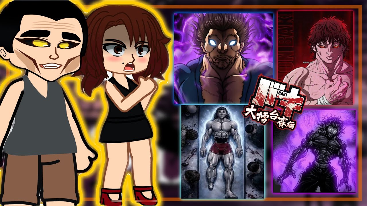 Hanma Family react to Their future || Baki-DOU 7 Season || Gacha react 🇺🇸🇧🇷