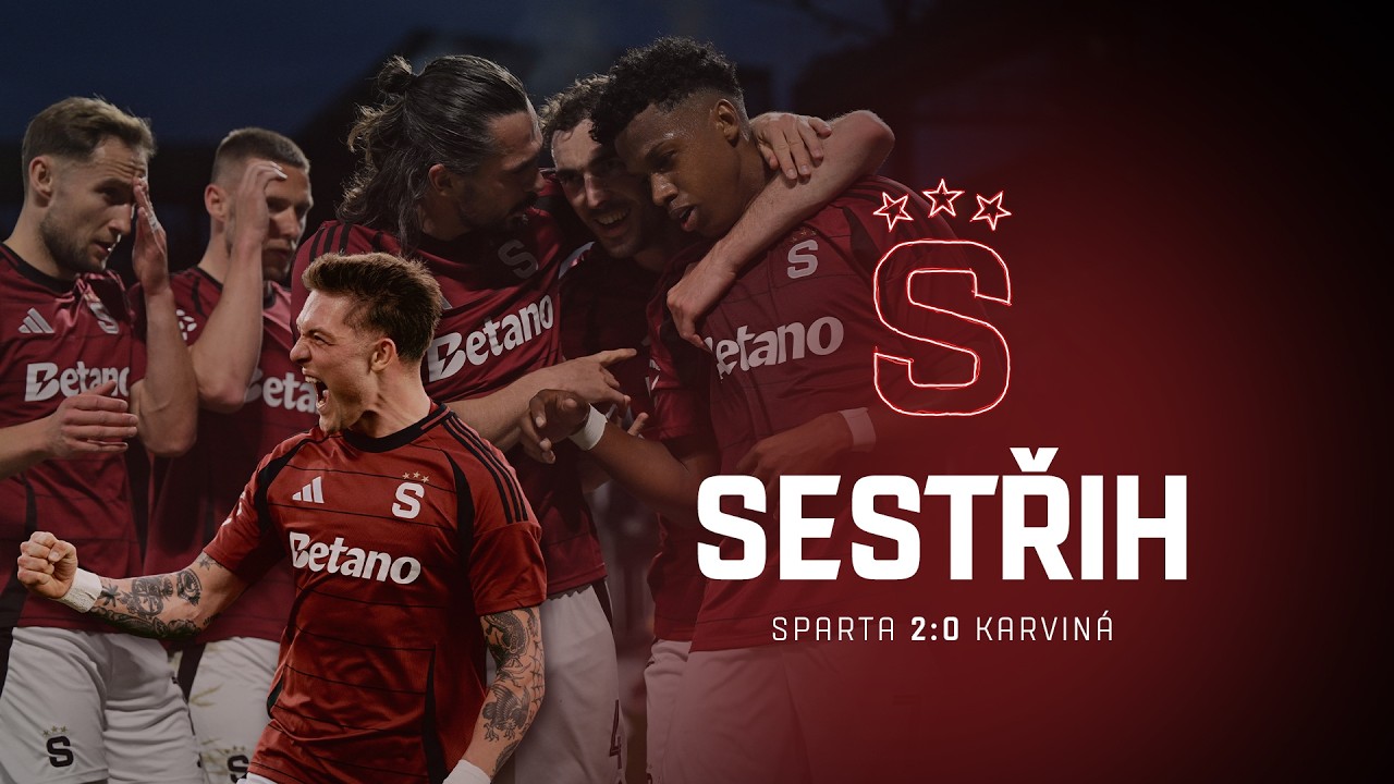SESTŘIH | Sparta - Karvin&aacute; 2:0 | Tř&iacute;bodov&aacute; Velikonočn&iacute; neděle 🐰