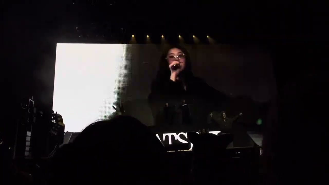 Mean Girls + part of Q&A - KATSEYE Soundcheck Boston, MA 11/19/25