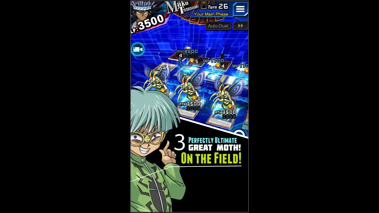 Yugioh Duel Links — призовите 3 совершенно совершенных великих мотыльков!