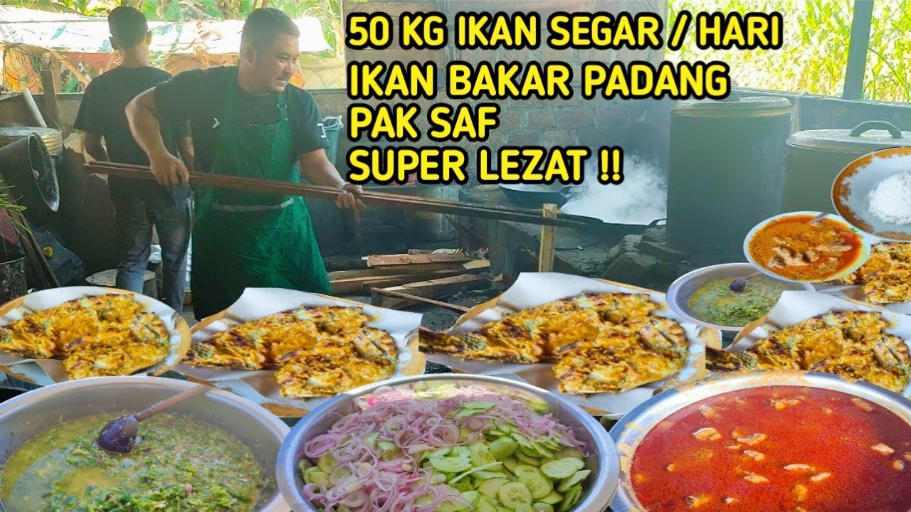 NIKMATNYA IKAN BAKAR PAK SAF, Ikan Bakar Bumbu Minang Khas Payakumbuh
