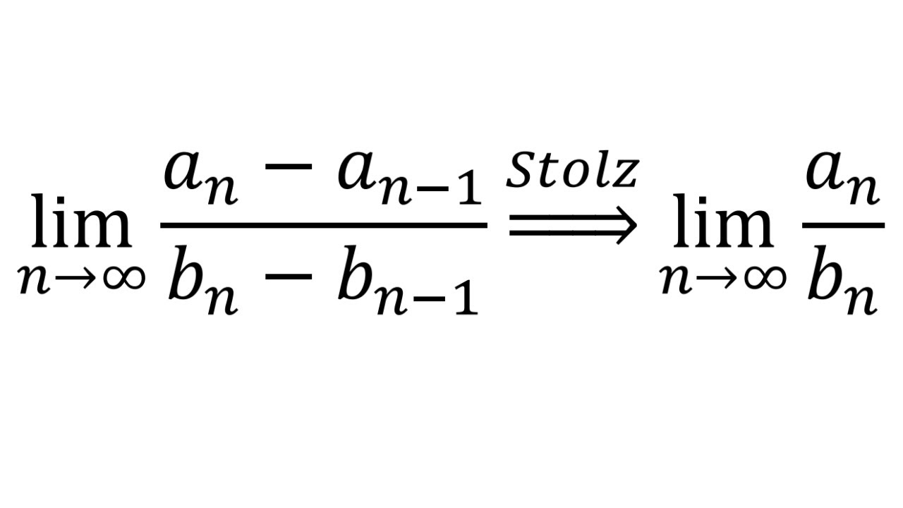 Stolz-Cesaro theorem proof