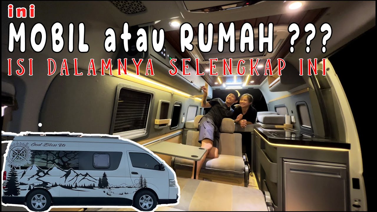 TOYOTA HIACE DISULAP MENJADI 