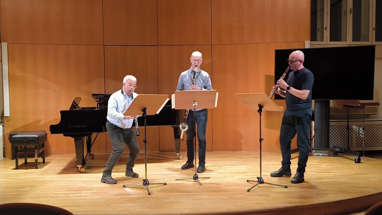 M. Mangani Executive  S. Bosi cl, R. Fankhauser cl, W. Kornberger bass cl