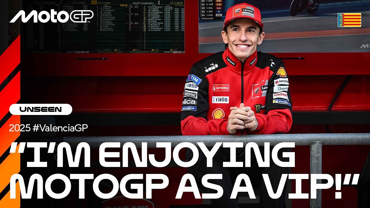 UNSEEN: Marc Marquez' VIP Valencia weekend! 👀