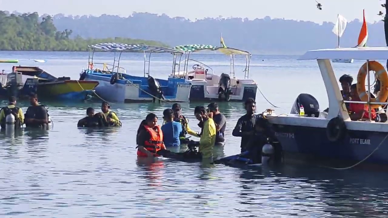 Andaman Episode -6 Scuba diving 🤿🏖️⛱️🏝️