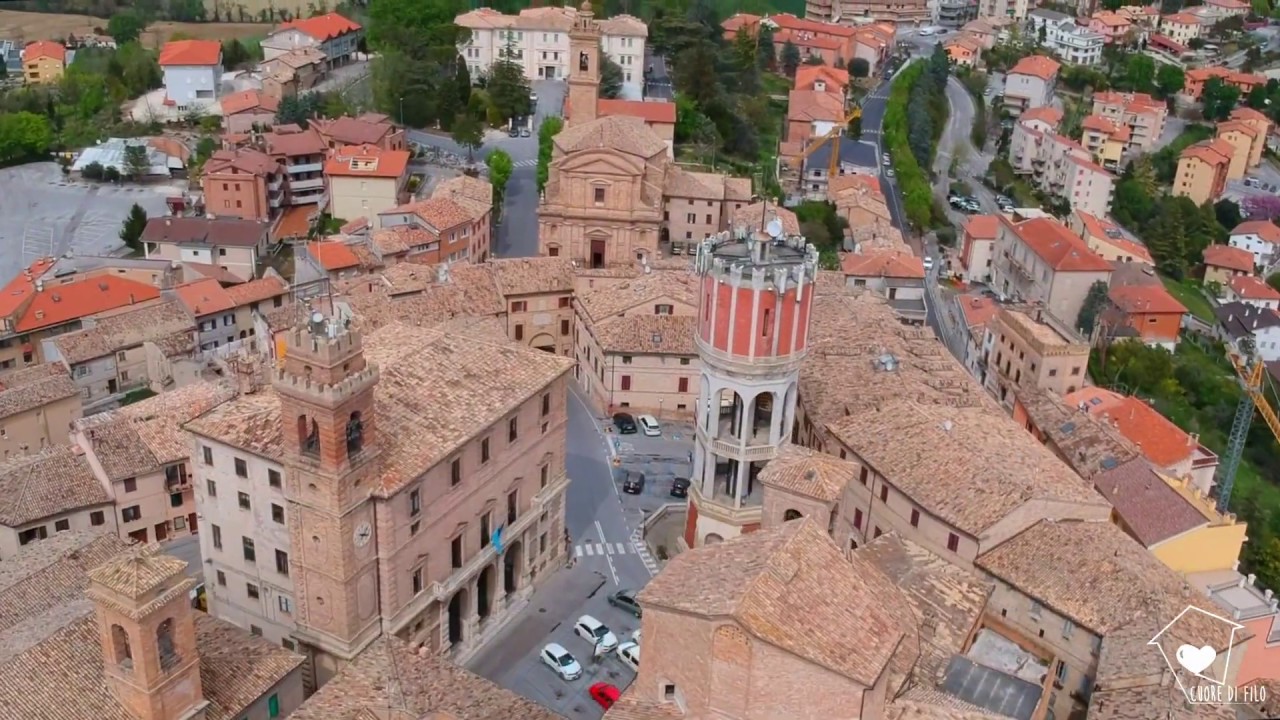 Filottrano nell'aria