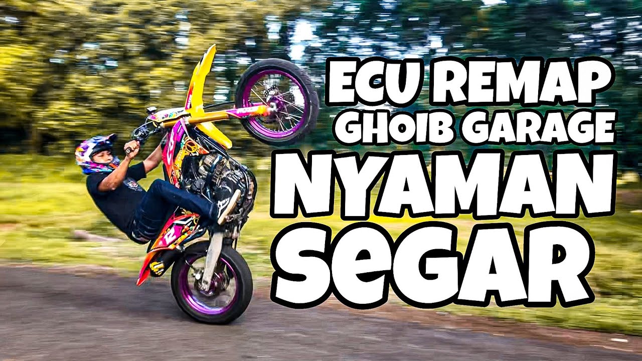 Ecu CRF 200cc Standart Remap Ghoib Garage untuk Wheelie Practice Safety #modifcece 29