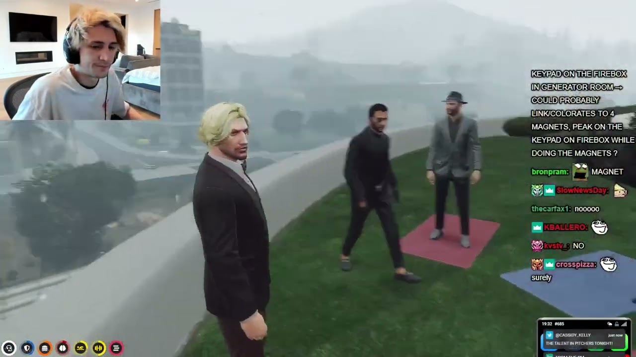 xQc Jean Paul GTA No Pixel RP | #19 (Part 4/7)