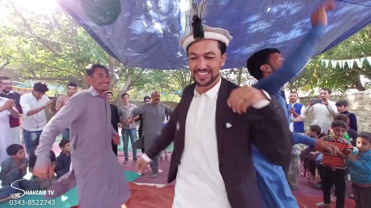 Hussain pana dance on his wedding - Chitrali jamaro phonik - Chitrali dholl videos -The Shahazaib Tv