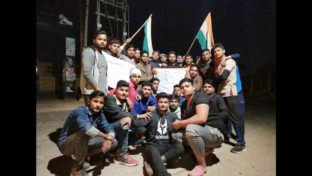 Pulawama terrorist attack on 14 feb candle March in akola agra