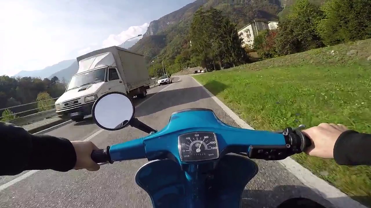 Vespa 50 Special - 130 Malossi - GoPro