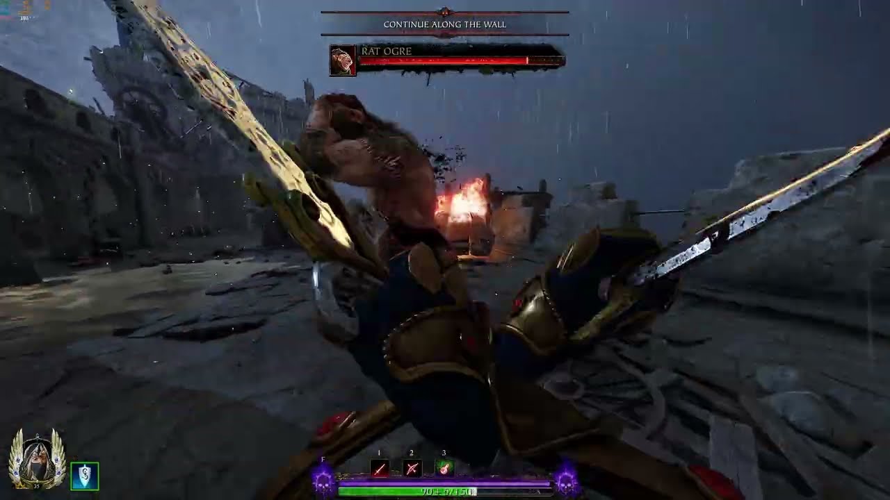 True Solo Attempt Vermintide 2 Gameplay [Righteous Stand][Legend][Handmaiden]