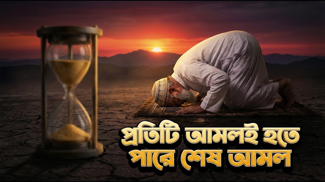 প্রতিটি আমলই হতে পারে শেষ আমল: ইখলাস ও কবুলিয়াতের মোনাজাত এবং আত্মশুদ্ধির এক অসামান্য গাইডলাইন |