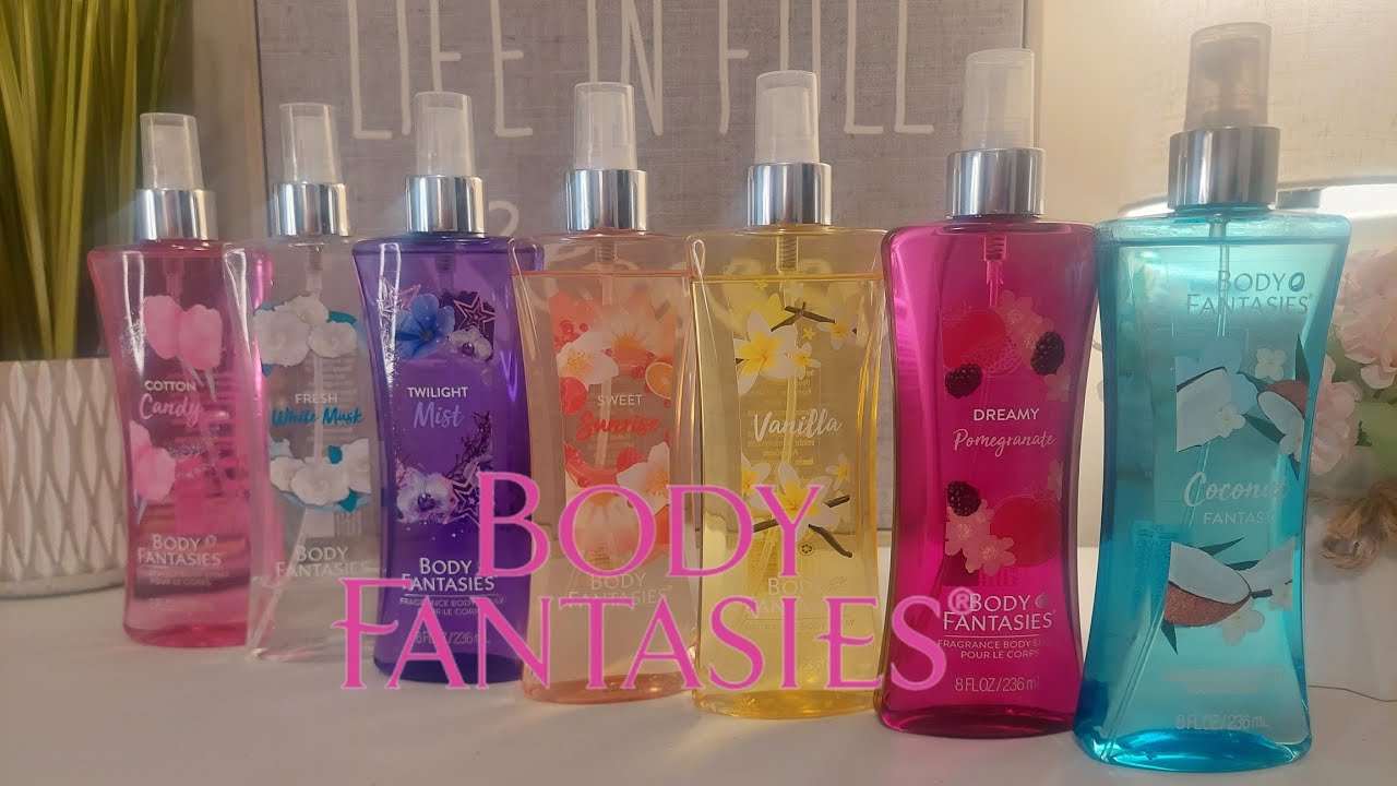 My Current 🩷 BODY FANTASIES 🩵Collection & Review!
