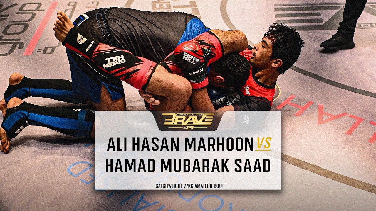 FREE MMA Fight: Ali Hasan Marhoon Vs Hamad Mubarak Saad