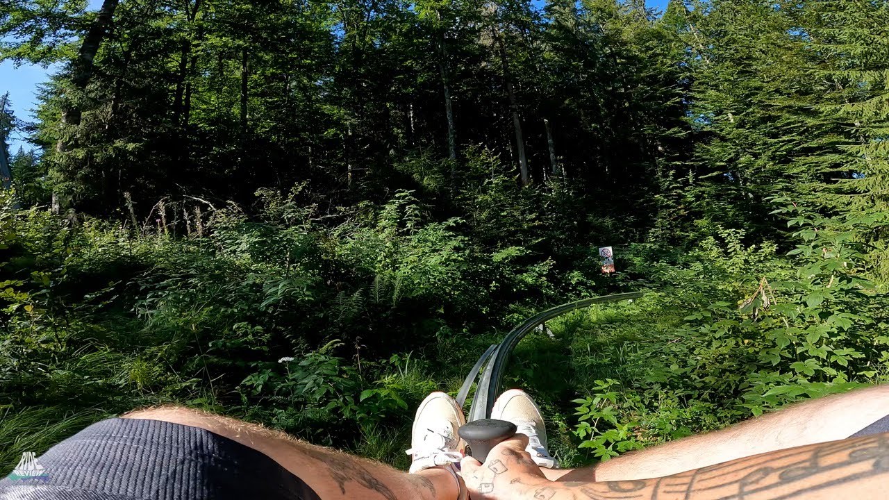 Alpine Bob - POV - Happy Land Adventure - Brandauer - Mountain Coaster - Romania