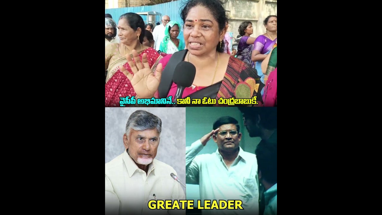 నేను వైసీపీ అభిమానినే #ysjagan  #chandrababu #appolitics