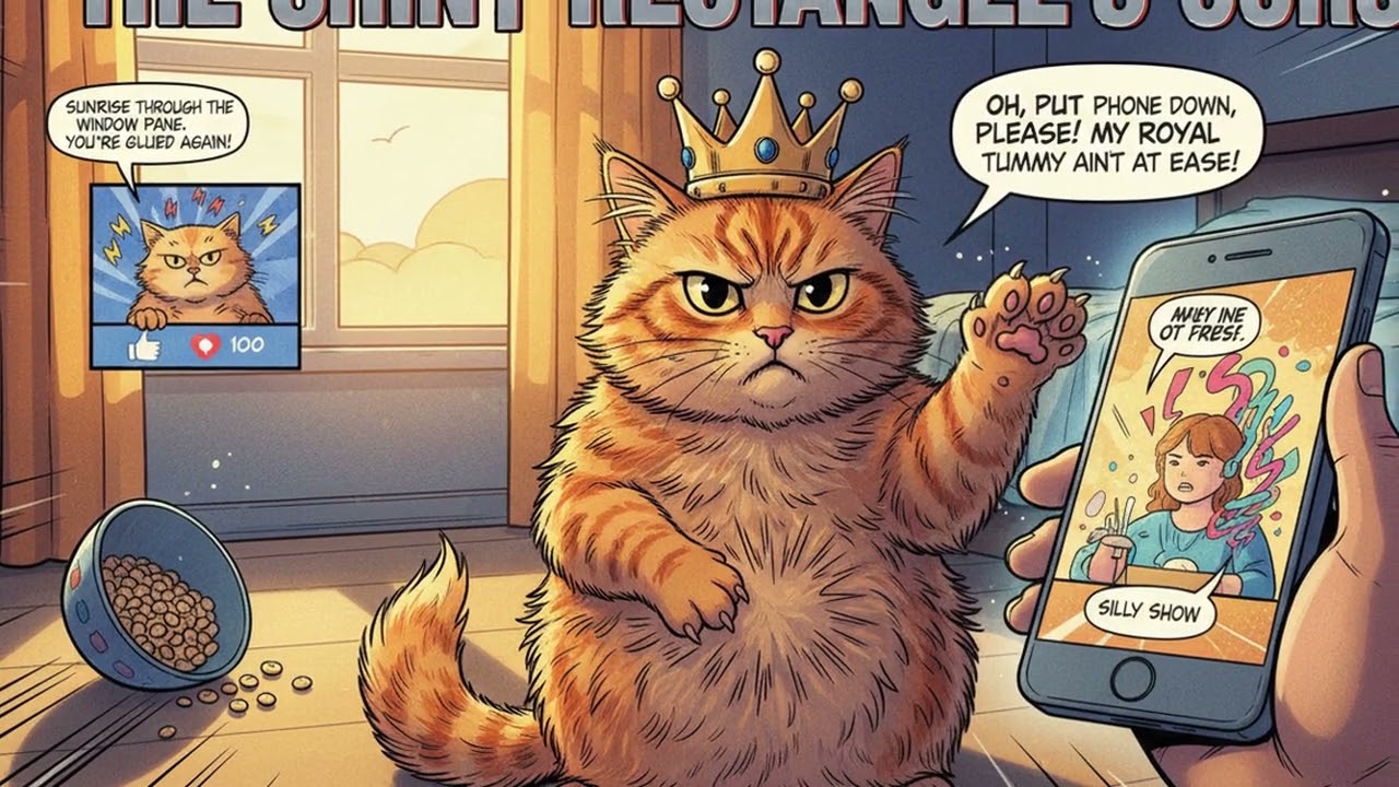 The Shiny Rectangle's Curse#funny #cats #dogs #funnyanimals #music #pets