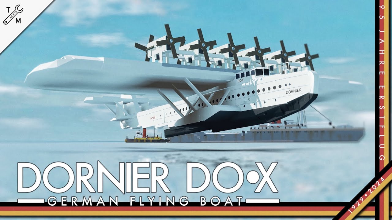 DORNIER DO X | German Flying Boat | Roblox Plane Crazy Showcase