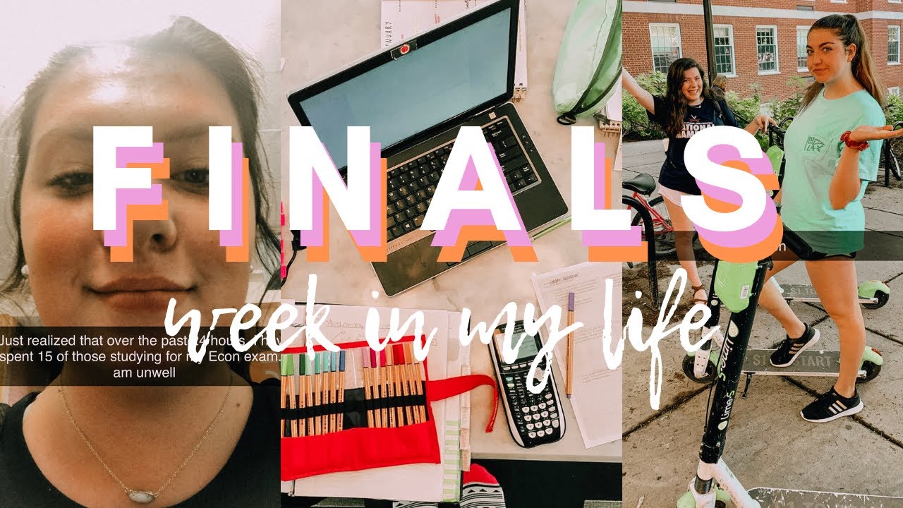FINALS WEEK IN MY LIFE @ UVA | so much studying, moving out of my dorm, saying goodbye
