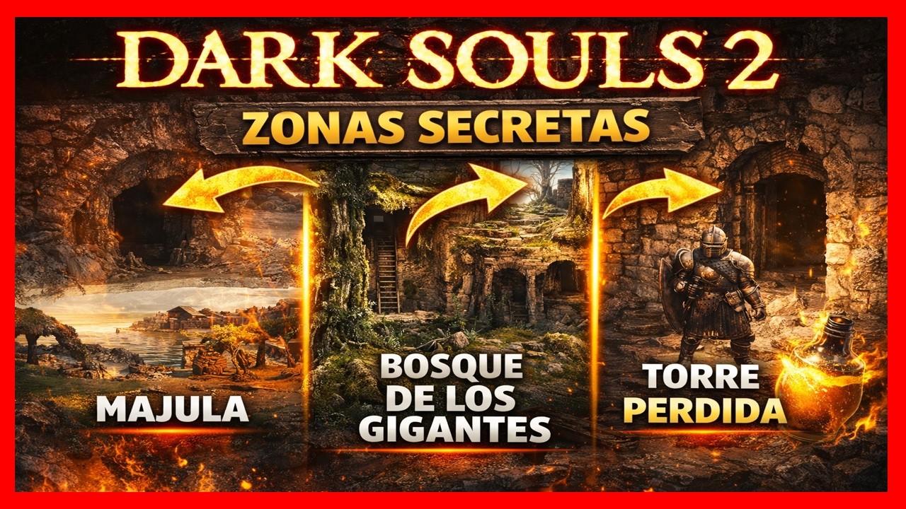 DARK SOULS 2 ZONAS SECRETAS Y OBJETOS OCULTOS