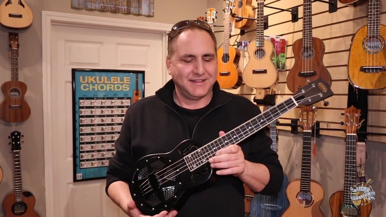 Kala Metal Body Resonator  Ukulele - Baritone Scale Demo by UKE Republic