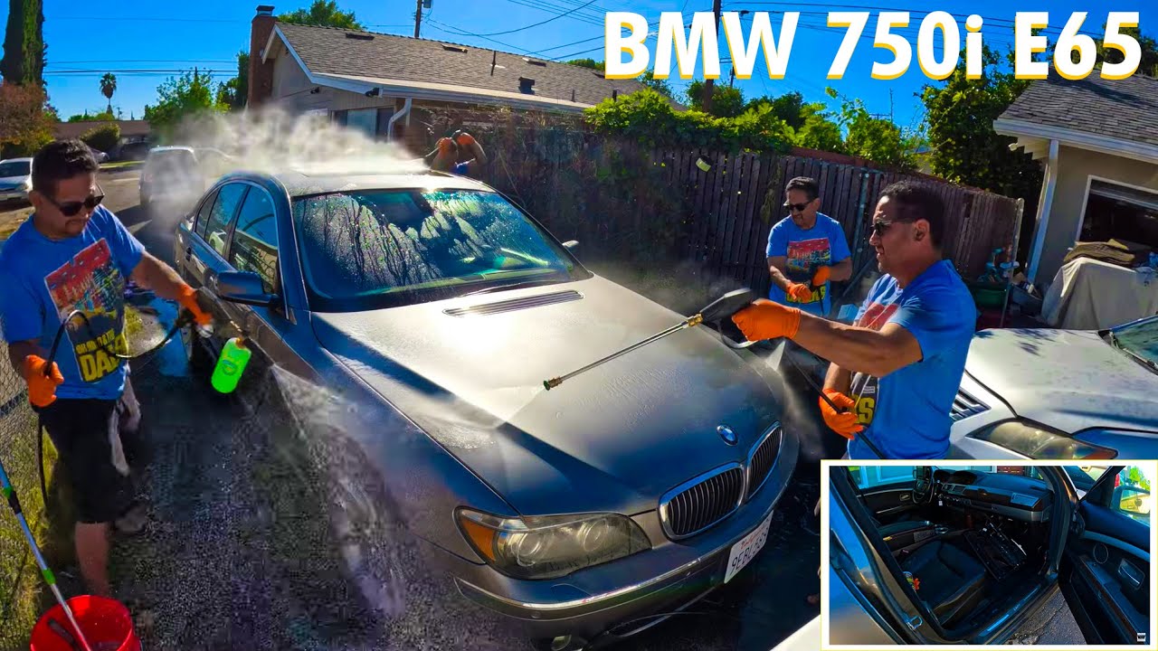 Water / Flood 2006 BMW 750i E65 Rebuild Part 01