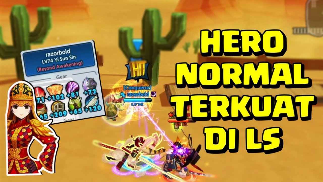 lost saga origin Yi sun sin hero paling kuat